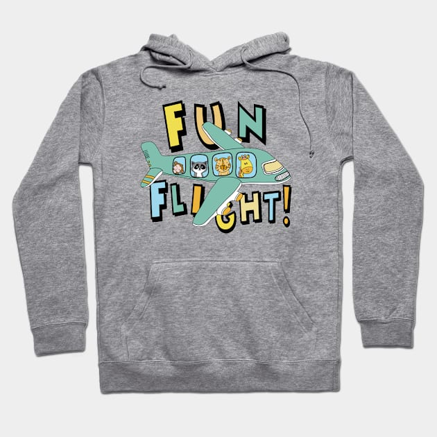 Fun Flight Hoodie by Mako Design 